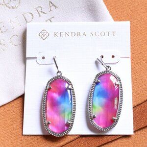 Kendra Scott | Elle - Silver Watercolor Earrings